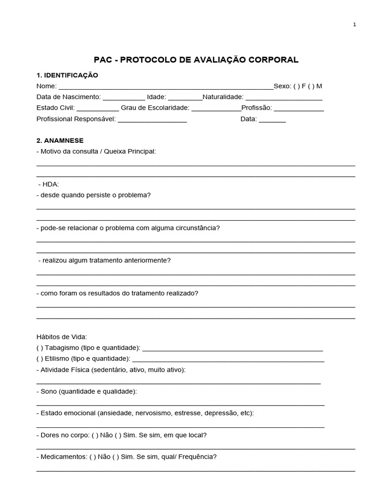 avalia%C3%A7%C3%A3o+corporal+dermato | PDF
