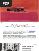 41 Influential Contemporary Artists Ebook