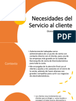 Necesidades Del Servicio Al Cliente - Diana Prada