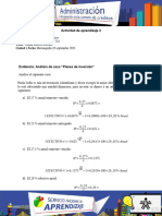 Evidencia - Analisis - de - Caso - Planes - de - Inversion - Diana Prada