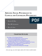 SESIÓN 8 y 9 - Hart (2016) Applying Social Psychology To Clinical