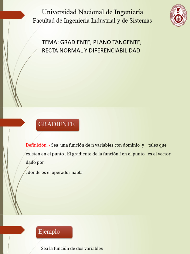 Diferenciabilidad de Una Funcion de Varias Variables | PDF