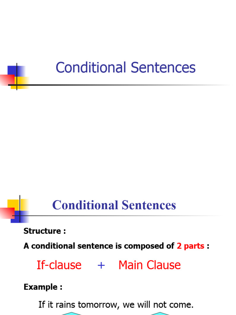 Conditionals Sentences | PDF | Grammatical Tense | Perfect (Grammar)