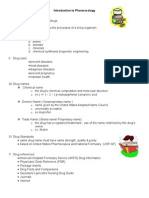 Introduction to Pharmacology & Pharmacologic Principles