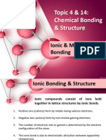 4 14 Chemical Bonding 1 Ionic Metallic Bonding JL Edited