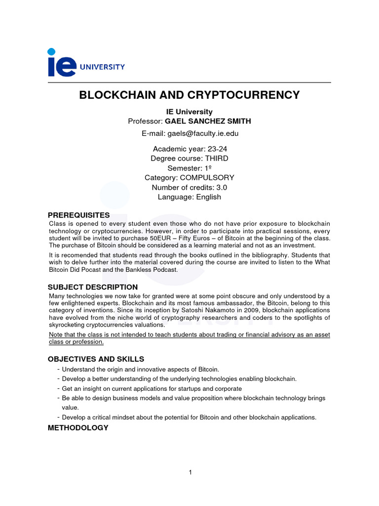 blockchainandcryptocurrency PDF