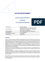 2023.06 AvisRecrutement_RefMed_DSF