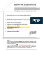 Formulir Assesment Pre Re Kredensialing 2022 - Rs Mayapada Tangerang