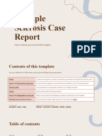 Multiple Sclerosis Case Report by Slidesgo