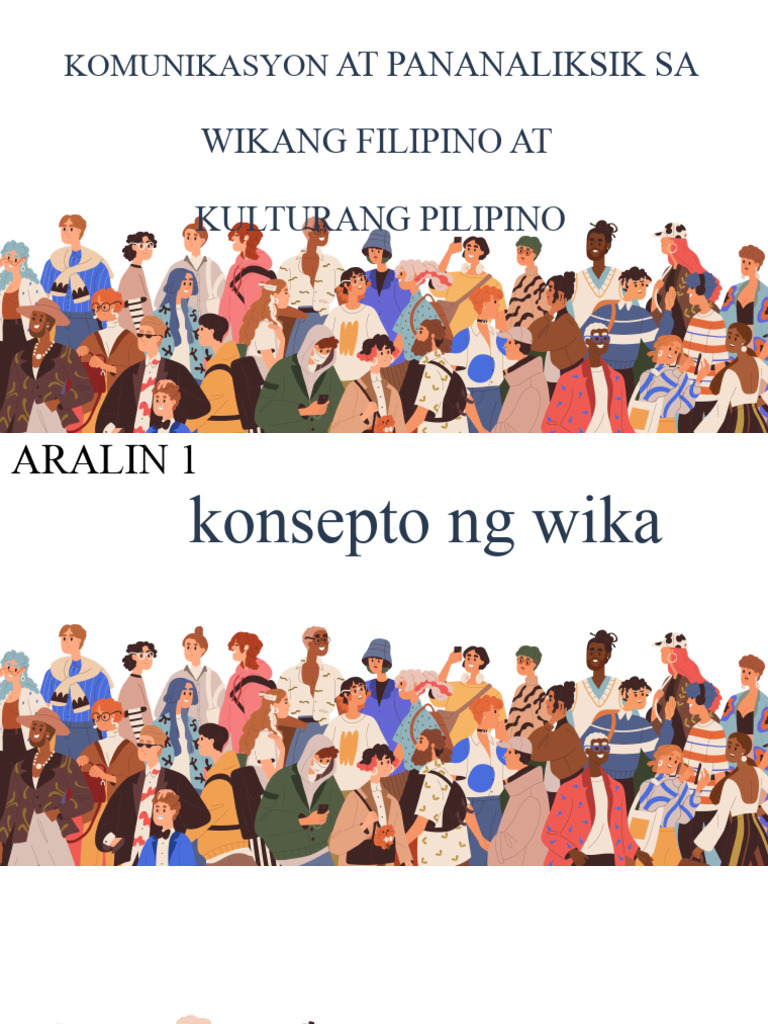 Konsepto Ng Wika Pdf