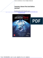 Test Bank For Chemistry Atoms First 2nd Edition Julia Burdge Download Full Download