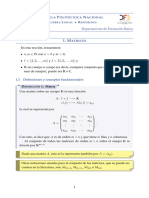 Resumen Álgebra Lineal 2019A EPN