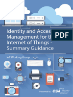 Identity and Access Management For The Iot