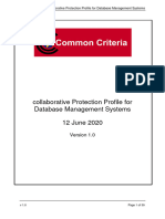 CPP - DBMS - V1.0 - Colloborative Protection Profile
