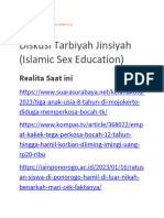 Diskusi 6A - Tarbiyah Jinsiyah - Islamic Sex Education