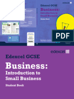 Edexcel GCSE Business Introduction To Small Business Student Book