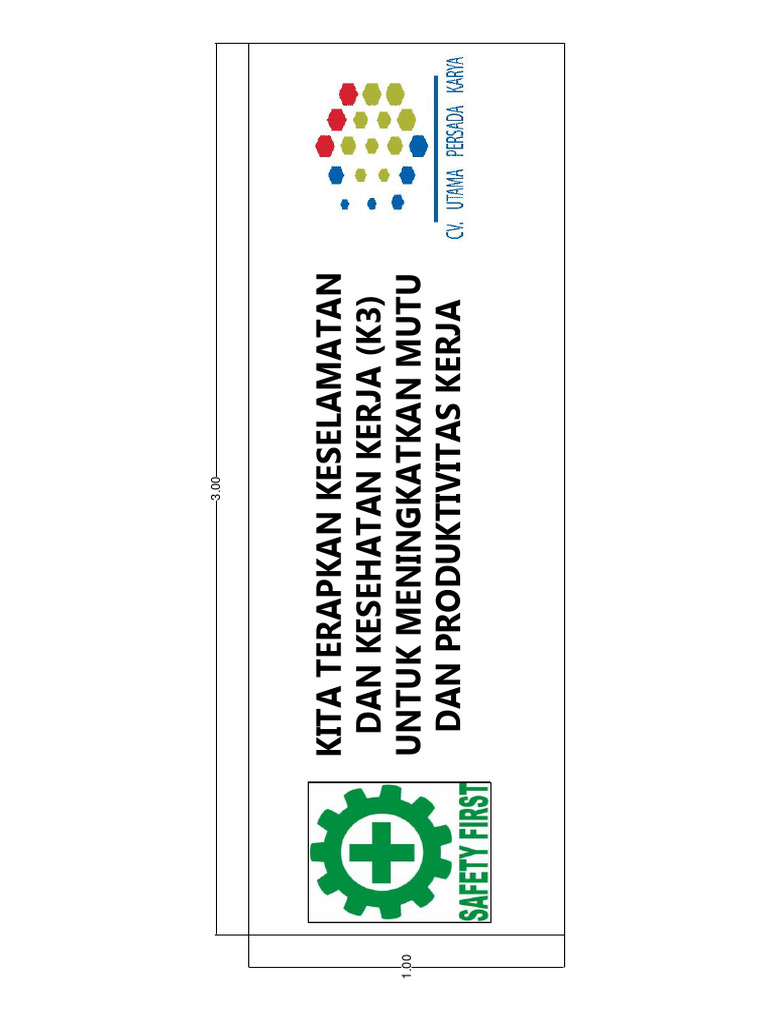Spanduk k3 upk pdf