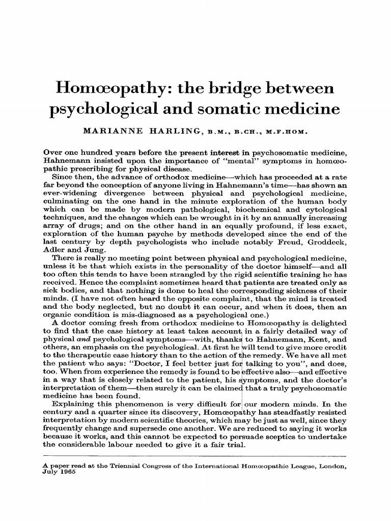 [British Homeopathic Journal 1966-Jan Vol. 55 Iss. 01] Marianne Harling ...