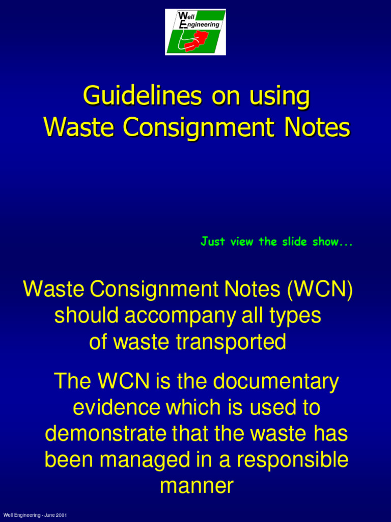 GUIDELINE WASTE MGMT PDF