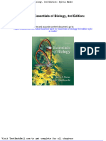 Test Bank For Essentials of Biology 3rd Edition Sylvia Mader Full Download