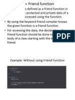 C++ Friend Function