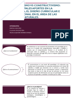 Conductismo Vs Constructivismo