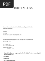 Profit & Loss - Sem1