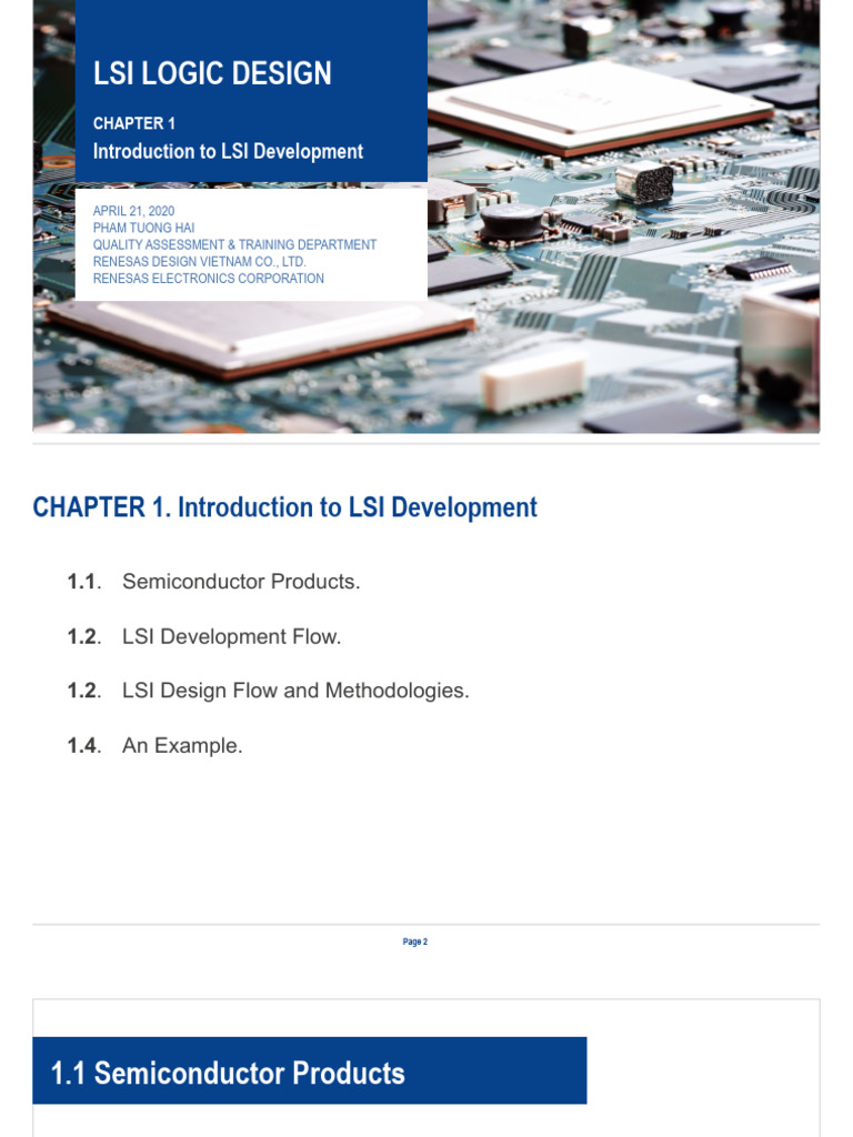LSI Design and Development Overview | PDF | Technology & Engineering