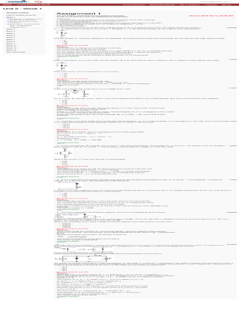 Nptel Assignments | PDF
