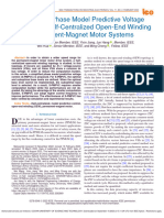 Simplified Phase Model Predictive Voltage Control For Half-Centralized Open-End Winding Permanent-Magnet Motor Systems