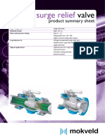 Mokveld-Product Sheet Axial Surge Relief Valve