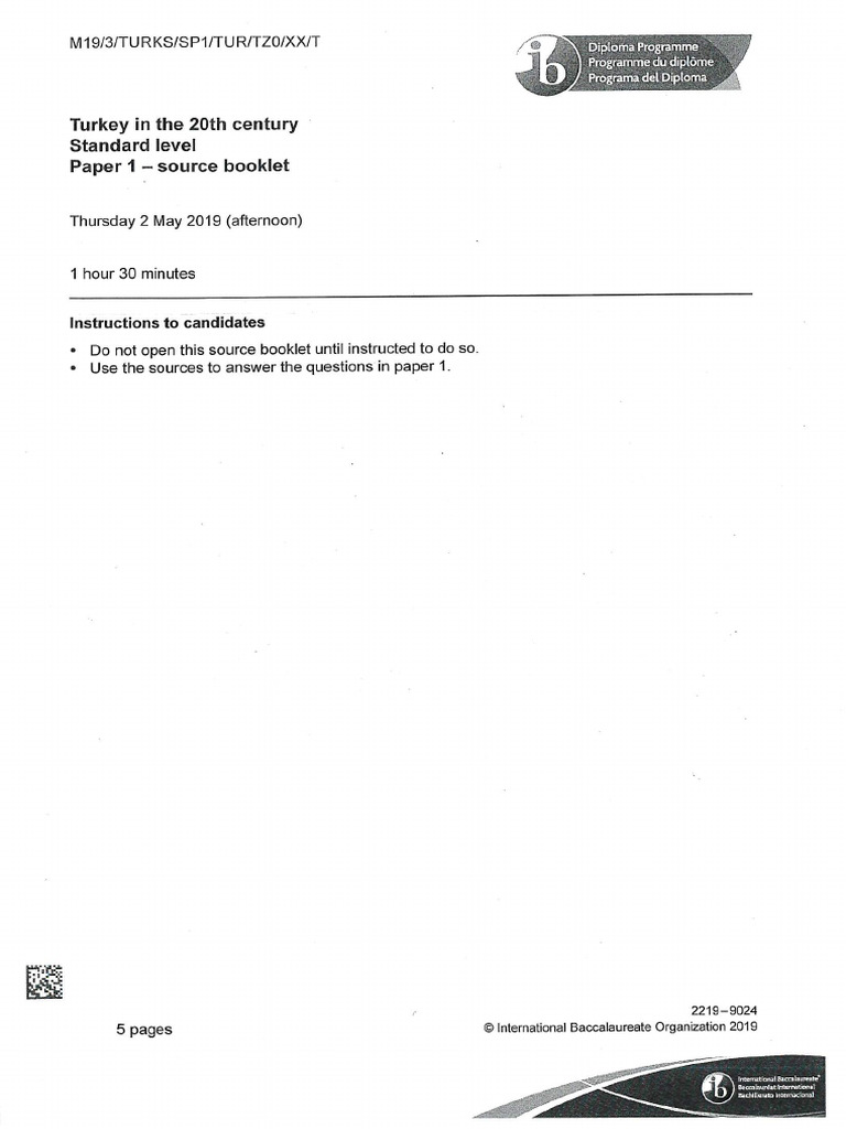 Paper 1 Kaynaklar. 2019 PDF | PDF
