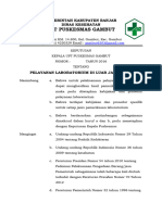 (8.1.2.5) Pelayanan Laboratorium Di Luar Jam Kerja