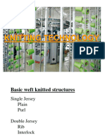 Basic Weft Knitted Structures