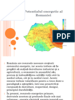 Potentialul Energetic Al Romaniei