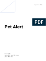 Proposal Sistem Teknik Pet Alert