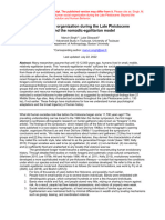 Human Social Organization During The Late Pleistocene-2022