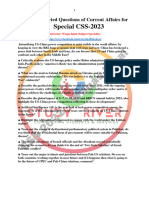 CA Expected Questions Special CSS-2023 - Watermark