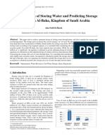 Alaa 2014 A - Optimum Design of Storing Water and Predicting Storage Unit Cost in Al-Baha, KSA