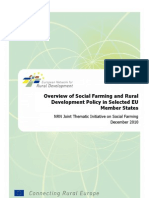 Overview of Social Farming and Rural Development