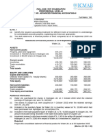 301 AFA II PL III Question CMA June 2021 Exam.