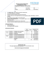 FR 222.IFAIL I Question CMA May 2022 Examination