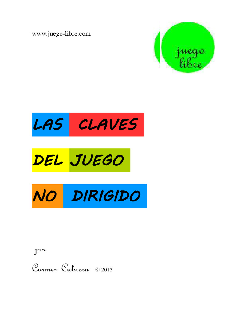 clavesjuegonodirigido PDF