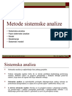 2-Metode Sistemske Analize