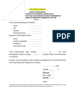 06 Format Surat Keterangan Bekerja Di Fasilitas Kesehatan Milik Pemerintah