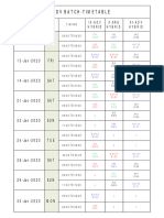 Adv Timetable