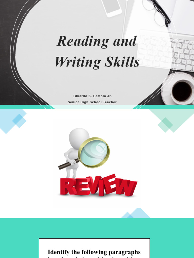 Reading and Writing Claims PDF