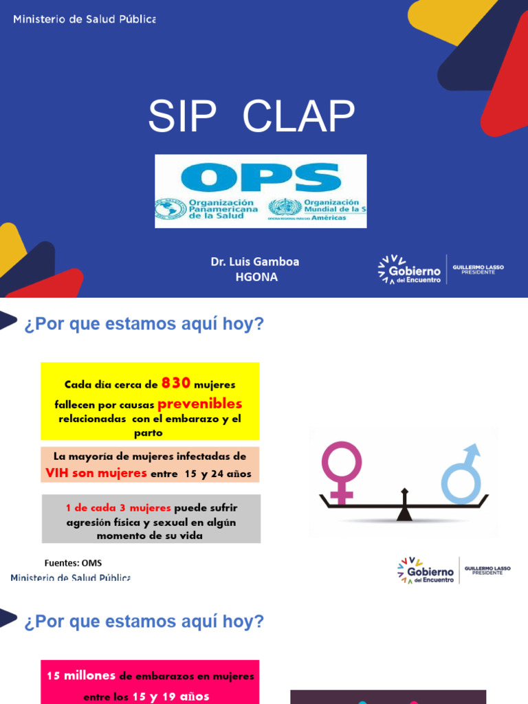 Sip Clap: Dr. Luis Gamboa Hgona | PDF