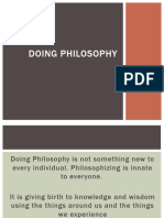 Doing Philosophy Part 2