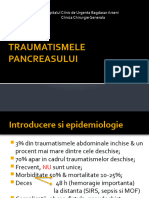 Traumatismele Pancreasului